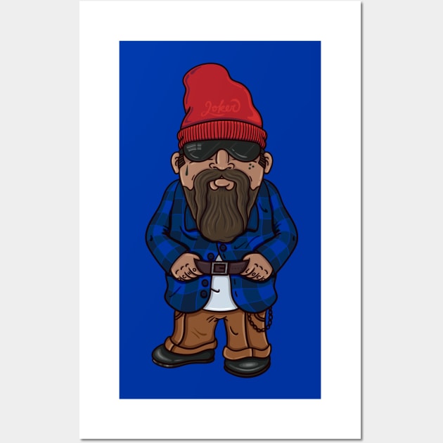 Cholo Gnome Wall Art by Moe Tees